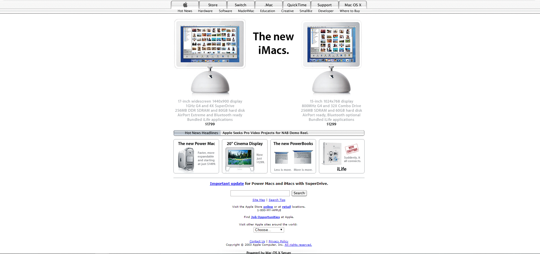 Apple 2002 deals
